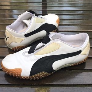 Vintage Mid-School Leather Puma Sneakers 9.5